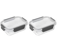 Kuhn Rikon 24031 Bocal en verre transparent (Lot de 2)