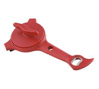 Kuhn Rikon 25629 Décapsuleur 5 en 1 en plastique Rouge