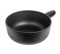 KUHN RIKON 32323 Cheese Fondue, Cast Iron, 24 cm, Noir Mat.