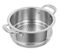 Kuhn Rikon Allround Panier vapeur en acier inoxydable 18/10 avec deux poignées pour toutes les casseroles et poêles de 20 cm Idéal pour la viande, le poisson et les légumes Garantie à vie Kuhn Rikon