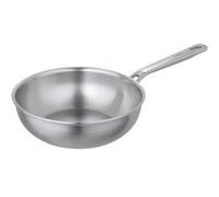 Kuhn Rikon CULINARY FIVEPLY Sauteuse non revêtue Ø 20 cm, matériau multicouche 5 ply, pour tous les types de feux, y compris l'induction