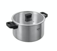 KUHN RIKON Locarno Faitout 6,0 l/24 cm, induction, acier inoxydable