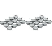 KUHN RIKON Set de bougies 12 pièces pour raclette, Blanc (Lot de 2)