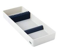 Kuhn Rikon Wave Safe Rangement pour couteaux Blanc 25 cm