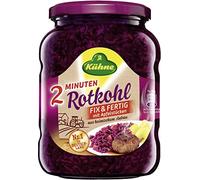 Kuhne, Chou rouge pret a servir, le bocal de 720g