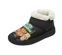 Kuiaobaty Chaussons pour femme en mousse à mémoire de forme avec doublure douce et semelle antidérapante, Ensemble de hamburger mignon, 41.5 EU