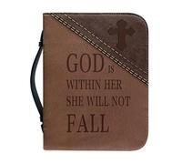 Kuiaobaty Étui à rabat en cuir synthétique avec poche pour stylo, citations du Seigneur, poche intérieure, motif loup