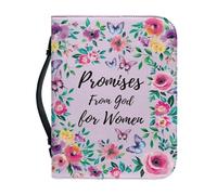 Kuiaobaty Étui de transport avec citations inspirées de la Bible, sac de transport avec poignée, 17,8 x 25,4 cm, cadeau pour femme, mère, 4 tailles, 2XL