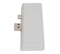 KUIDAMOS Adaptateur Multiport Hub USB C 5 en 2 avec Sortie 4K et Double USB 3.0 pour Pro 7, Construction Fine en Aluminium pour Les Déplacements (Argent)