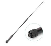 KUIDAMOS Antenne Flexible en Alliage D'aluminium Double Fréquence pour Talkie-walkie UV-5R UV-82HP, Antenne Prise Femelle SMA-F LéGère 53 G pour Une Utilisation en Extérieur