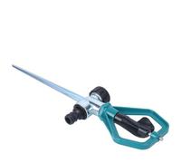 KUIDAMOS Arroseur Réglable Rotatif à 360 Degrés pour Buses D'irrigation de Jardin et de Ferme, ABS Durable + Outil D'arrosage en Alliage de Zinc pour Cours, Parcs, Taille 12,2 X 3,5 Pouces