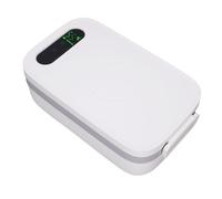 KUIDAMOS Boîte à Déjeuner Chauffante en Acier Inoxydable, Chauffe-plats électrique sans Fil pour le Travail en Voiture, Pique-nique Portable-batterie de 14 000 MAh