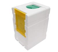 KUIDAMOS Boîte D'accouplement Queen Bee, Boîte de Pollinisation Durable, Facile à Utiliser pour Le Jardin, Mousse et Plastique pour Apiculture, 24x15x16,5 Cm