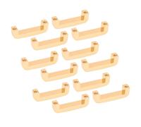 KUIDAMOS Boucles de Pont en Arc Robustes en Alliage de Zinc, pour Projets en Cuir, Vis PH pour Sacs à Main, Portefeuille, Décoration de Vêtements, 20 Pièces (Or)