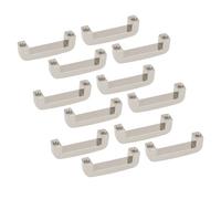 KUIDAMOS Boucles de Pont en Arc Robustes en Alliage de Zinc, pour Projets en Cuir, Vis PH pour Sacs à Main, Portefeuille, Décoration de Vêtements, 20 Pièces (Argent)