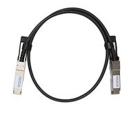 KUIDAMOS Câble Optique Haute Vitesse à Fixation Directe QSFP28 DAC 100G pour les Applications Big Data, compatibilité Durable de 1 M