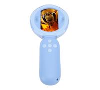 KUIDAMOS Caméra Portative de Microscope Numérique avec L'écran de 2 Pouces PC Rechargeable Scientifique Portatif Compatible pour L'écran ABS Amusant éducatif