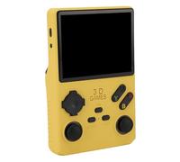 KUIDAMOS Console de Jeu Rétro Portable avec Batterie de 3 800 MAh Multifonctionnalité pour Les Amateurs de Jeux en Ligne Convient aux Enfants et aux Adultes Console de Jeu Portable Noire avec 256 Go