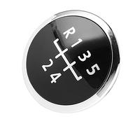 KUIDAMOS Couvercle de Capuchon de Pommeau de Levier de Vitesse élégant, Matériau ABS Anti-usure pour Transporteur T5 2003 - 2010, Style Intérieur de Voiture (5ème vitesse)