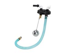 KUIDAMOS Couvercle de Conteneur IBC avec Raccord de Pompe pour la Collecte des Eaux de Pluie, Couvercle Polyvalent et Robuste pour Divers Réservoirs IBC, Matériau PP, Installation Facile