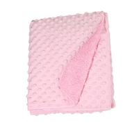 KUIDAMOS Couverture D'emmaillotage Super Douce pour bébé, Conception de Couleur Unie Durable, Idéale pour Offrir Un Sommeil Rassurant, Matériau en Velours Cristal, pour Les Nouveau-nés (Rose)