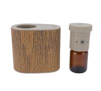 KUIDAMOS Diffuseur D'huile Essentielle Intelligent, Contrôle par Application, Diffuseur de Parfum étanche de 60ML pour Le Bureau et la Maison, D'aromathérapie sans Eau (Grain de Bois)
