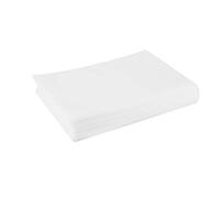 KUIDAMOS Drap de Lit Imperméable Jetable pour Salon de beauté, pour une Merveilleuse Détente dans un Salon de beauté, Table de Massage, Hôtels, Paquet de 10 (Draps jetables blancs)