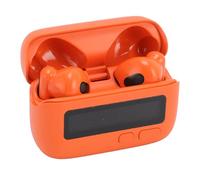 KUIDAMOS Écouteurs Bluetooth sans Fil, Design Rétro, Suppression du Bruit ENC, pour Le Sport et Les Voyages, Style Portable avec étui de Chargement (Orange)
