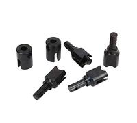 KUIDAMOS Ensemble de Coupelles d'arbre de Transmission Différentiel RC en Acier amélioré, Système de Transmission de Puissance amélioré pour Voitures 1/7 1/8 RC, Taille de Précision pour Plus de