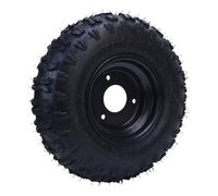 KUIDAMOS Ensemble de Pneu de Jante de Roue Résistant aux Chocs de Traction Améliorée 13x5.00-6 pour Tricycle Quad Drift ATV, Conception Robuste pour Le Contrôle Hors Route, adapté pour Scooter