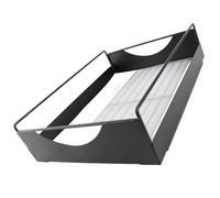 KUIDAMOS Étagères de Garde-Manger Coulissantes, Conception Robuste et Facile D'accès pour L'organisation des Armoires dans la Cuisine et la Salle de Bain, en Acier au Carbone, 1 unité (Grande Taille)