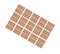 KUIDAMOS Étiquette Autocollante en Liège Réutilisable, Forte Adhésive, pour Pot de Cuisine, Paquet de 15, étiquette Auto-adhésive en Bois pour Récipient Alimentaire