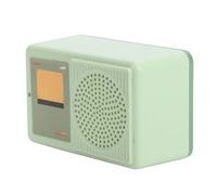 KUIDAMOS Haut-Parleur Bluetooth Rétro, Mini Haut-Parleur sans Fil Vintage avec Affichage des Paroles pour Les Activités de Plein Air, Usage Domestique, Design Mignon