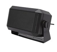 KUIDAMOS Haut-Parleur Externe 5W Compact et Durable Plug and Play pour Autoradio et Émetteur-Récepteur Mobile Matériau ABS Noir 1 Unité