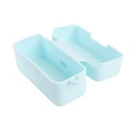 KUIDAMOS Housse de Protection en Silicone Absorbant Les Chocs pour étui de Chargement de Microphone MIC Mini, Ajustement Précis 1:1, Idéal pour Les Voyages, Rouge (Bleu)