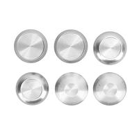 KUIDAMOS Kit de Manettes Analogiques en Métal pour Contrôleur Edge, Accessoires de Remplacement de Joystick Durables pour un Meilleur Contrôle du Jeu, 6 Poignées Métalliques en Alliage D'aluminium