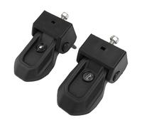 KUIDAMOS Kit de Verrouillage Antivol pour Capot JL JLU JT, Loquet Verrouillable Réglable Haute Résistance pour Plus de sécurité, Installation de Remplacement, pour la Protection du Véhicule