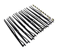 KUIDAMOS Kit D'irrigation Goutte à Goutte, Arroseur avec Pulvérisation Stable et Conception Précise pour Pelouses Extérieures et Jardins Fleuris, 10 Pièces