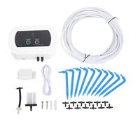 KUIDAMOS Kit D'irrigation Goutte-à-goutte Automatique avec Affichage LED, pour 10 Plantes en Pot D'intérieur, pour la Maison, le Bureau, le Jardin, Matériau ABS (BSV-IC203)