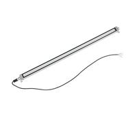 KUIDAMOS Lampe de Travail à Tube LED Antidéflagrant 28 W 3000 Lm, Lampe de Machine étanche à L'huile 6000 K 220 V en Alliage D'aluminium 30,7 Pouces pour Machines CNC, éclairage Intérieur et Extérieur