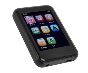 KUIDAMOS Lecteur MP3 Numérique avec Réduction du Bruit AI et Mode de Visualisation D'images pour Les Voyageurs, Conception Portable de 1,5 Pouces (16G)