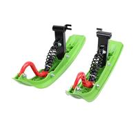 KUIDAMOS Luge d'hiver pour VTT, Construction en Métal texturé Antidérapant pour Sentiers de Neige et Chemins boueux.