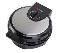 KUIDAMOS Machine à Donuts, Gaufrier Antiadhésif, Machine Chauffante Double Face pour la Maison, Noir | Design Moderne Facile à Nettoyer Idéal pour les Réunions de Famille Métal (Prise UE 220 V)