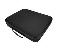KUIDAMOS Mallette de Rangement Satellite Rigide étanche à l'eau pour Camping et Camping-Car, Protection en Mousse EVA Durable Noire 40,5 X 32,5 X 9 Cm