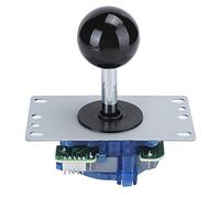 KUIDAMOS Manette D' de Jeu de à Haute sensibilité, Joystick de Détour en Douceur pour les Attaques Combinées, Accessoire JX-009 en Métal Rouge (Noir)