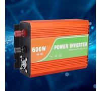 KUIDAMOS Onduleur à Onde Sinusoïdale Pure 600 W, Conception Compacte et Portable, Convertit Le Courant Continu en Courant Alternatif pour Un Usage Domestique, Construction en Aluminium de Haute (24V)