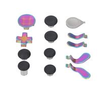 KUIDAMOS Pack Complet de Composants pour Contrôleur de Jeu Series 2 avec Accessoires Colorés pour les Joueurs 6 Manettes 4 Palettes 2 D Pads