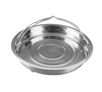 KUIDAMOS Panier à Vapeur pour Légumes Efficace en Acier Inoxydable avec Poignée pour une Cuisson Uniforme pour Marmite Haute Pression, Marmite à Soupe, à Vapeur, Acier Inoxydable 304 (L (31 cm/12,2