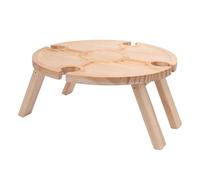 KUIDAMOS Petite Table de Pique-Nique Pliante pour Le Vin, pour Les Couples, Les Amis, Les Familles, Les Réunions en Plein Air et la Détente