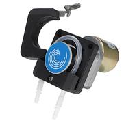 KUIDAMOS Pompe Péristaltique, Tête de Pompe Doseuse Durable à Grand Débit pour Utilisation en Laboratoire, Plastique et Acier Inoxydable 12V DC